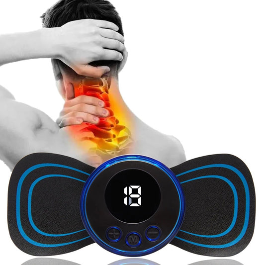 Massageador Elétrico Cervical EMS Eletroterapia