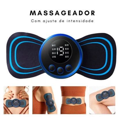 Massageador Elétrico Cervical EMS Eletroterapia