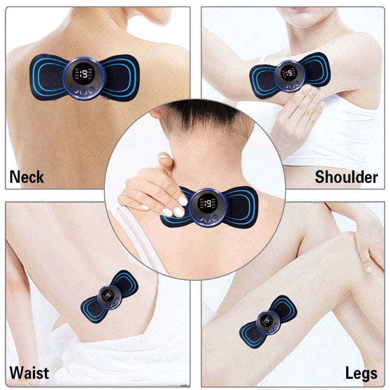 Massageador Elétrico Cervical EMS Eletroterapia