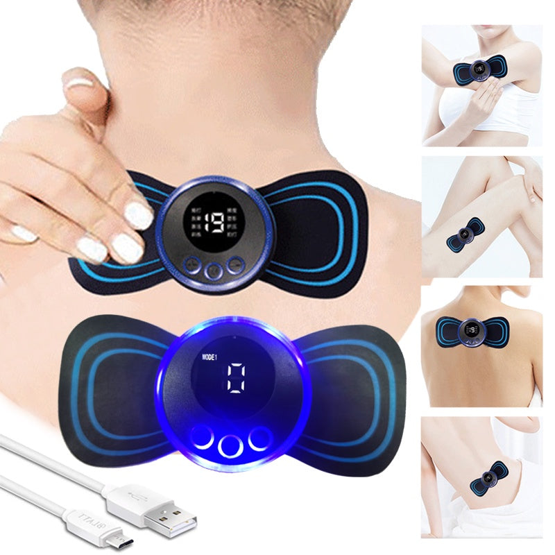 Massageador Elétrico Cervical EMS Eletroterapia