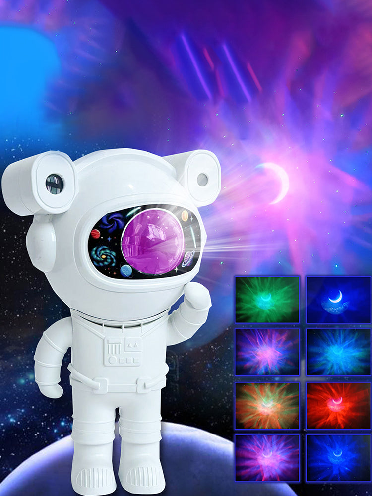 Astronauta Projetor Night Light com Caixa de Som Bluetooth