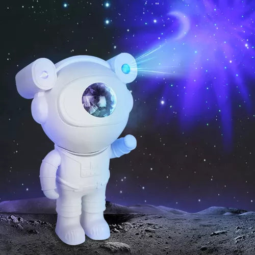 Astronauta Projetor Night Light com Caixa de Som Bluetooth